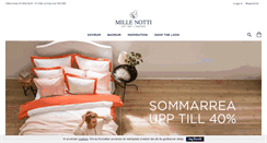 Desktop Screenshot of mille-notti.com